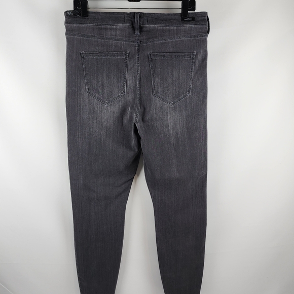 Liverpool Jeans Womens 14/32 The High Rise Ankle Meteorite Wash Gray (30x27) - Picture 7 of 10